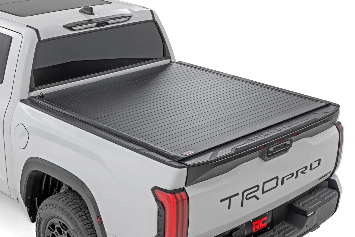 Hard Roll Up Bed Cover - 5'7_ Bed - Toyota Tundra 2WD_4WD (2022-2025)